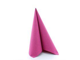 SERVIETTEN AIRLAID  40 x 40 cm, UNI, violett