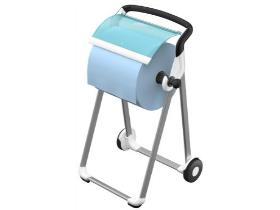 PUTZTUCHROLLEN-BODENSTAENDER TORK  Performance, t&uuml;rkis/weiss