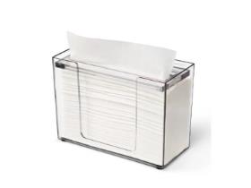 TISCHSPENDER KATRIN  transparent, 225x105x165mm