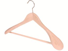 KLEIDERBUEGEL HOLZ  Holz mit Steg & extra breiten Schultern