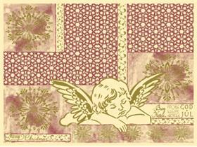 TISCHSET AIRLAID  40 x 30 cm, "KATE", bordeaux