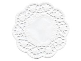 TORTENSPITZEN RUND  &oslash; 16 cm rund, hochweiss