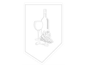 WEINMANSCHETTE  100 x 65 mm, Tissue, einfarbig