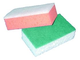 VILEDA SCHW&Auml;MME  15 x 9 x 4.5 cm, orange/weiss