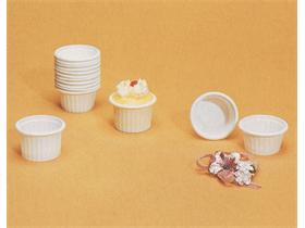 DIPLOMATKAPSELN  DIPLAST II, &oslash;56/43.5mm, H&ouml;he 35mm, weiss