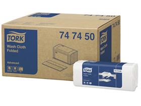 WASCHTUCH TORK  Waschtuch, weiss, 6-lagig, 19 x 25 cm