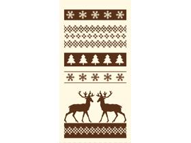 BESTECKTASCHE AIRLAID  40 x 40 cm, 1/8 F. "BASTI" champagner-br