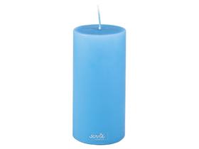 STUMPENKERZEN  &Oslash; 70 mm x 150 mm, aquablau