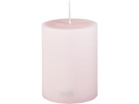 STUMPENKERZEN  &Oslash; 70 mm x 100 mm, rosa