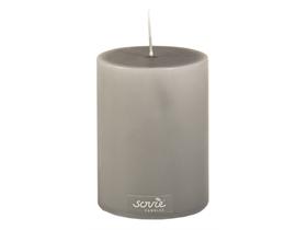 STUMPENKERZEN  &Oslash; 70 mm x 100 mm, braun