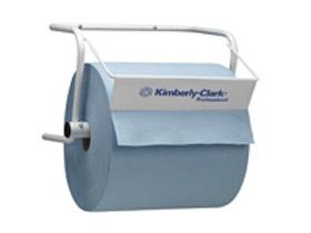 WANDHALTER FUER GROSSROLLEN  Wand-Rollenhalter Metall weiss