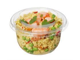 DELI-BECHER  200 ml, rund, PET/rPET, transparent
