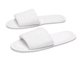 SLIPPER FROTTEE KINDER  weiss, neutral, 21 cm