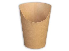 WRAP-CUP BRAUN  360 ml / &oslash; 6 cm, H&ouml;he 12 cm