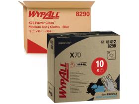 PUTZTUECHER 1-LAGIG  WypallX70 Wischtuecher blau 42.6x23.10cm