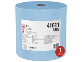 PUTZTUCHROLLEN  Wypall X70 Wischt&uuml;cher 34 x 31.5cm blau