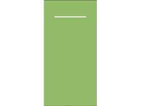 BESTECKTASCHE AIRLAID  40 x 40 cm, Basic apfelgr&uuml;n