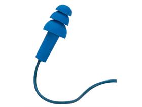 GEHÖRSCHUTZ DETECTOR  H20, Mehrweg, blau, mit Kordel, detekt.