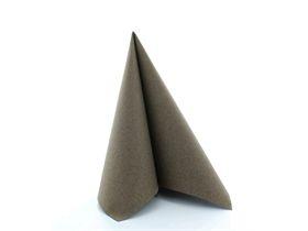 SERVIETTEN AIRLAID  40 x 40 cm, 1/4 Falz, Airlaid, einfarbig