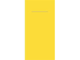 BESTECKSERVIETTEN AIRLAID  40 x 40 cm, Basic gelb