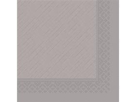 SERVIETTEN TISSUE DELUXE  40 x 40 cm, 1/4 Falz, Tissue, einfarbig
