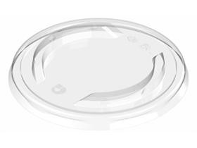 DECKEL ZU MENUSCHALE KARTON  aus PP, rund, transaprent