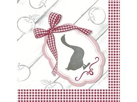 SERVIETTEN AIRLAID  40 x 40 cm, 1/4 Falz, Airlaid, G&Auml;NSE