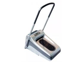 UEBERSCHUHMASCHINE STEPSTAR  silber, "Step-star", Folie&uuml;berschuh