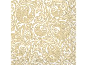 SERVIETTEN TISSUE  33 x 33 cm, 1/4 Falz, Tissue, JORDAN