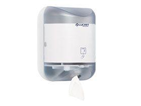 PUTZTUCHROLLENSPENDER  Innenabrollung, H260xB200xT190, w/b