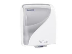 HANDTUCHROLLENSPENDER IDENTITY NO TOUCH  381x290x223 mm, weiss, 1-Roll-Spender