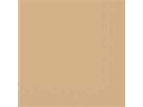 SERVIETTEN TISSUE  40 x 40 cm, 1/4 Falz, Tissue, einfarbig