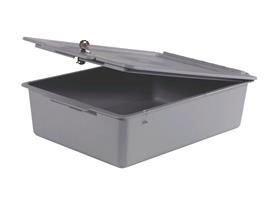 NUMATIC SERVICEWAGEN-ZUBEH&Ouml;R  Ablageschale 120 mm tief mit Deckel ohne