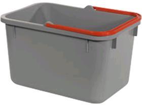 NUMATIC SERVICEWAGEN-ZUBEH&Ouml;R  17-Liter Eimer, grau mit farbcodiertem H