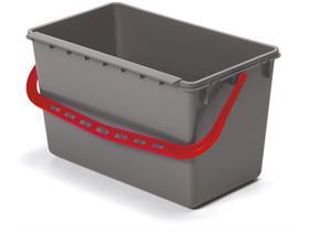 NUMATIC SERVICEWAGEN-ZUBEH&Ouml;R  22-Liter Eimer, grau mit farbcodiertem H