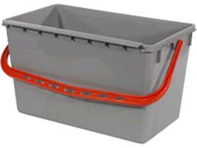 NUMATIC SERVICEWAGEN-ZUBEH&Ouml;R  22-Liter Eimer, grau mit farbcodiertem H