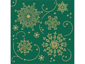 SERVIETTEN AIRLAID  40 x 40 cm, 1/4 Falz, Airlaid, CRISTAL