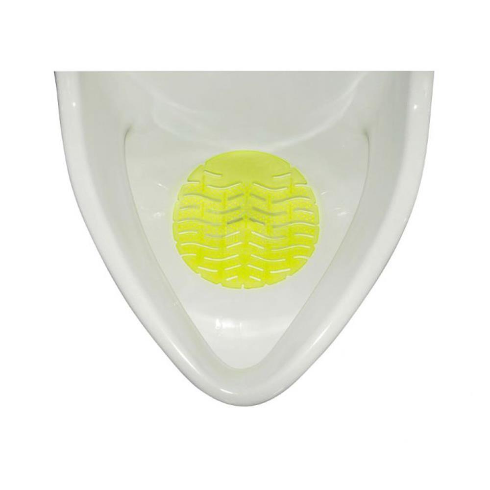URINALEINLAGEN  aus Kunststoff, Zitrone, gelb