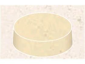 PAPER CAPS  80 mm, Graspapier, einfarbig