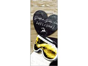 BESTECKSERVIETTEN AIRLAID  40 x 33 cm 1/8 Falz, H&uuml;ttenzauber