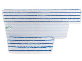 MOPP TRAPEZKLETTMOPP MICRO-BORSTE MEIKO  40 x 9 cm, blau/weiss, Micro-Borste