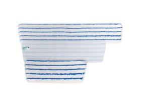 MOPP TRAPEZKLETTMOPP MICRO-BORSTE MEIKO  55 x 9 cm, blau/weiss, Microfaser