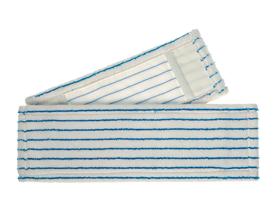 MOPP MICRO-BORSTENMOPP MEIKO  40 cm, weiss/blau, Tasche
