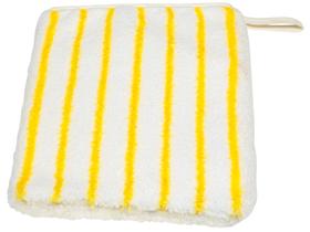 REINIGUNGSHANDSCHUHE MEIKO  Microfaserhandschuh, 16x22cm, gelb/weiss