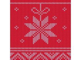 SERVIETTEN AIRLAID  40 x 40 cm, "Mick rot-bordeaux"