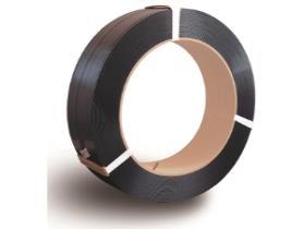 UMREIFUNGSBAND PP-STRAPPING  9 x 0.63 mm, schwarz Kern 200 mm