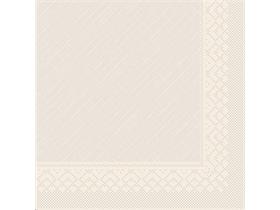 SERVIETTEN TISSUE-DELUXE-LIGHT  40 x 40 cm, UNI, recycled braun