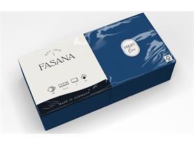 SERVIETTEN FASANA  33 x 33 cm, 2-lagig,1/4 Falz, royalblau