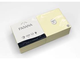 SERVIETTEN FASANA  40 x 40 cm, 2-lagig, 1/4 Falz, cr�me
