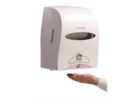 ROLLENHANDTUCHSPENDER  H 417 x B 318 x T 257 mm, weiss